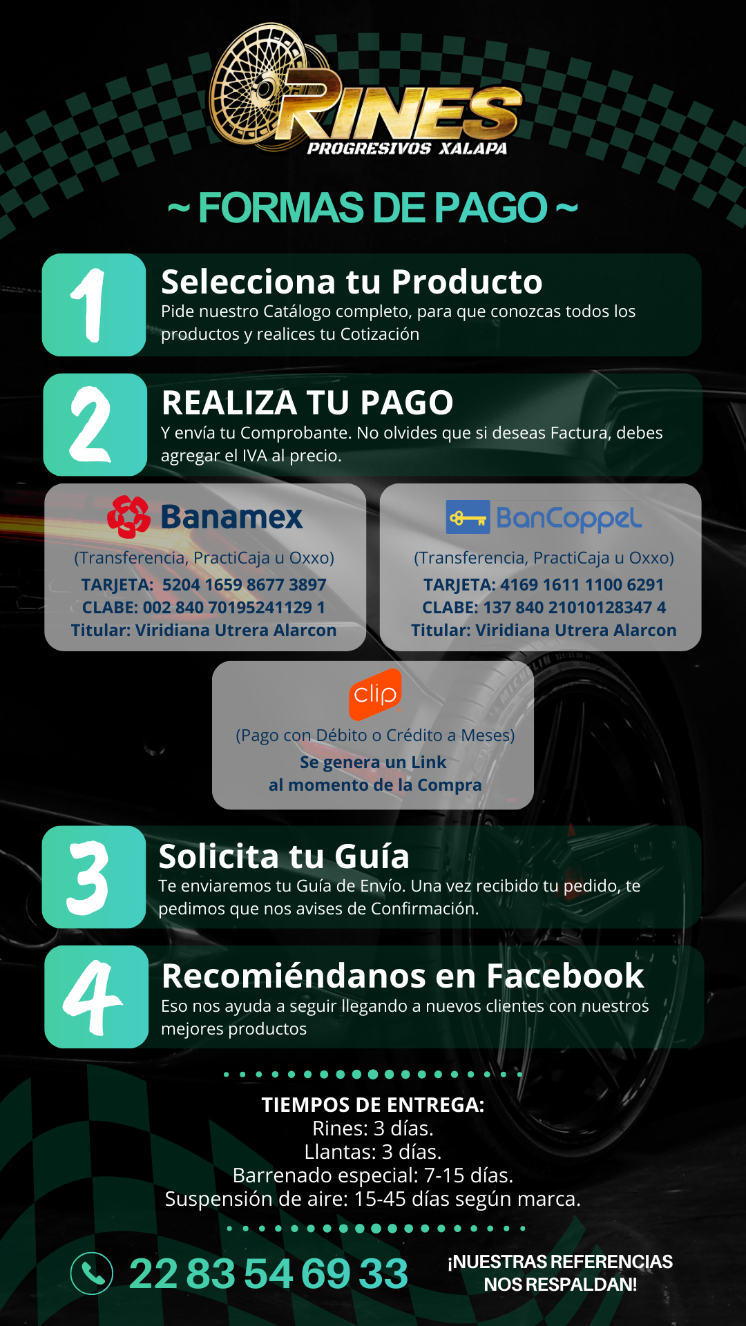 Pasos para pago de contado