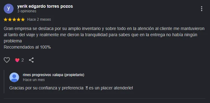 Cliente satisfecho